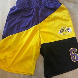 Lakers # 6 shorts